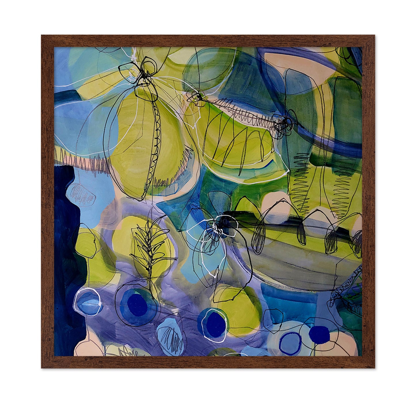 Luminous Water Blooms