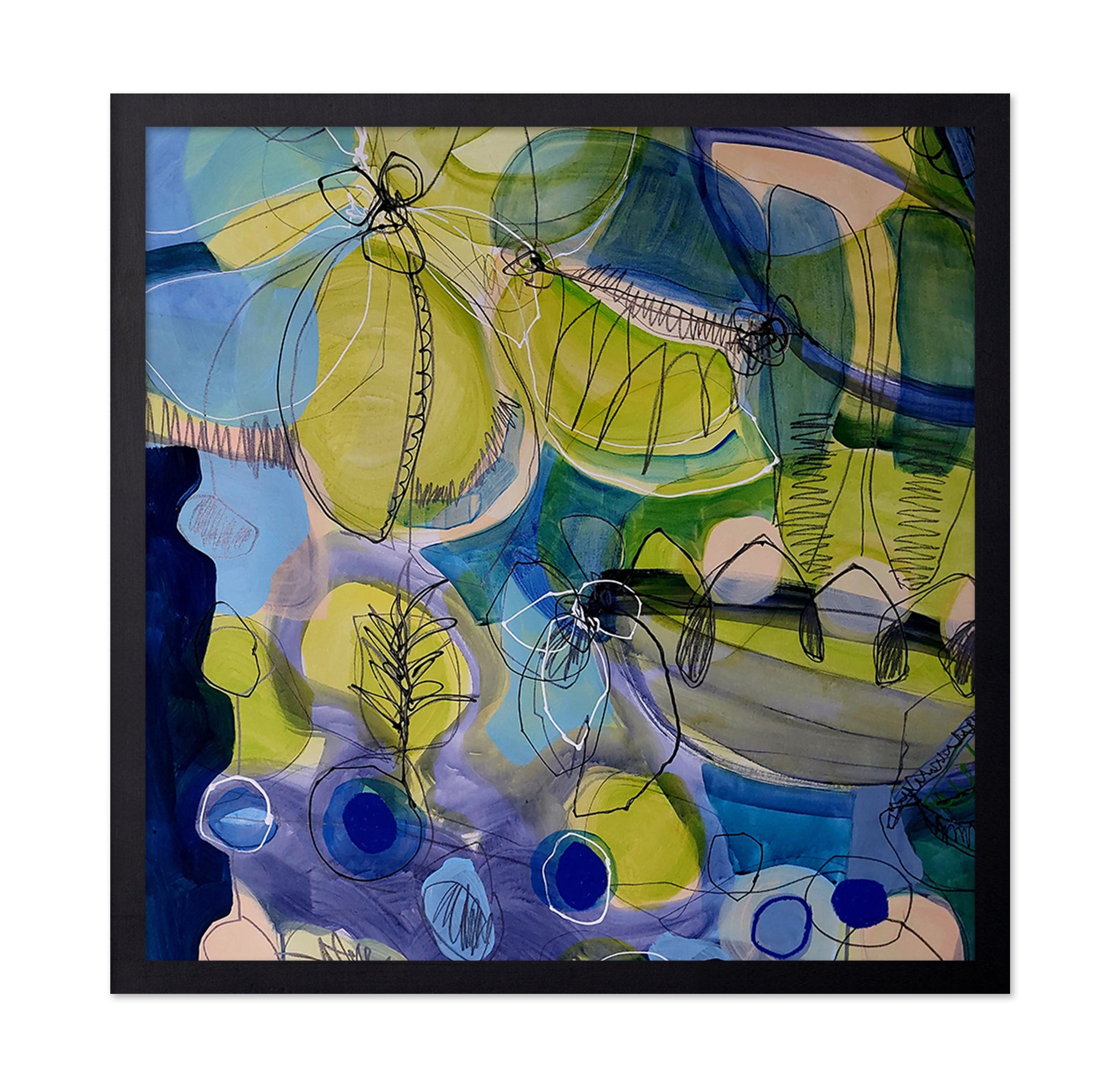 Luminous Water Blooms