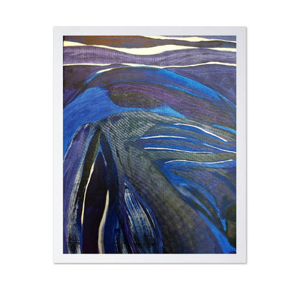 Midnight Blue Landscape