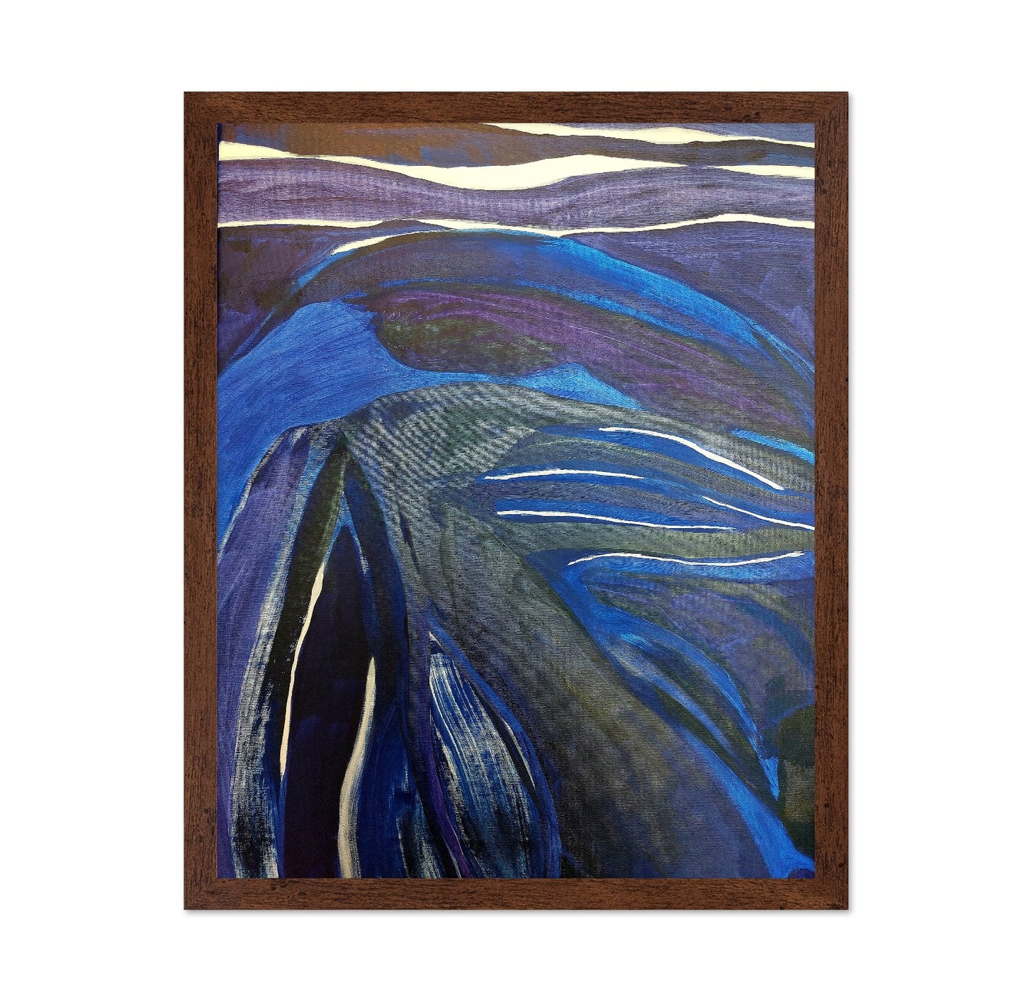 Midnight Blue Landscape