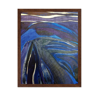 Midnight Blue Landscape