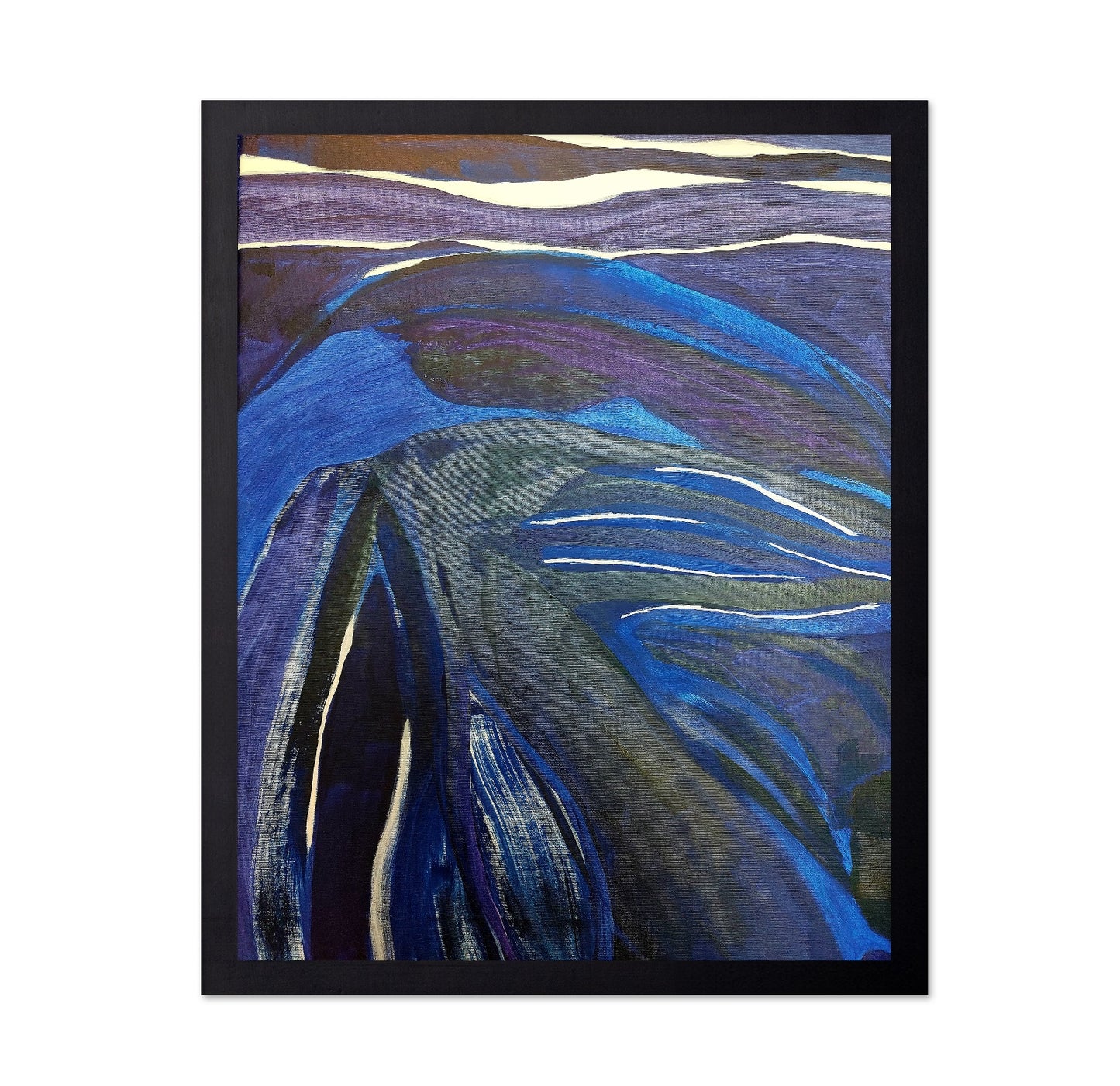 Midnight Blue Landscape