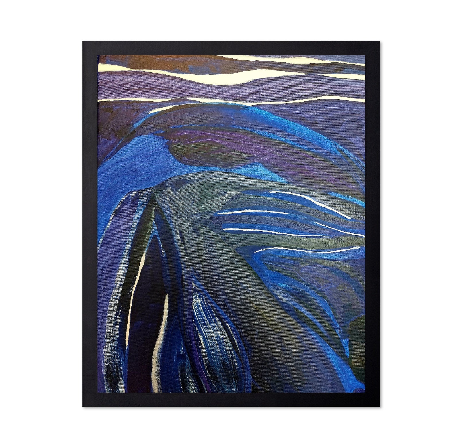 Midnight Blue Landscape