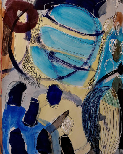 Celestial Blue Forms
