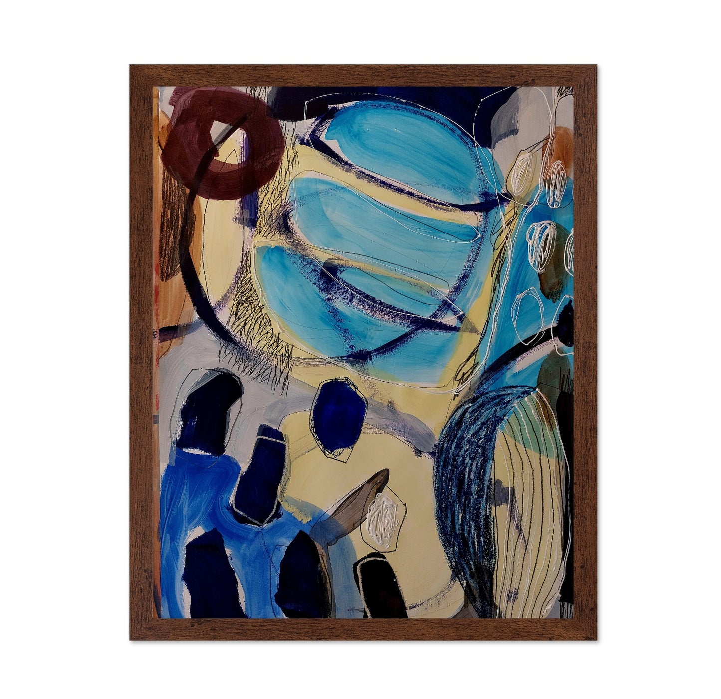 Celestial Blue Forms