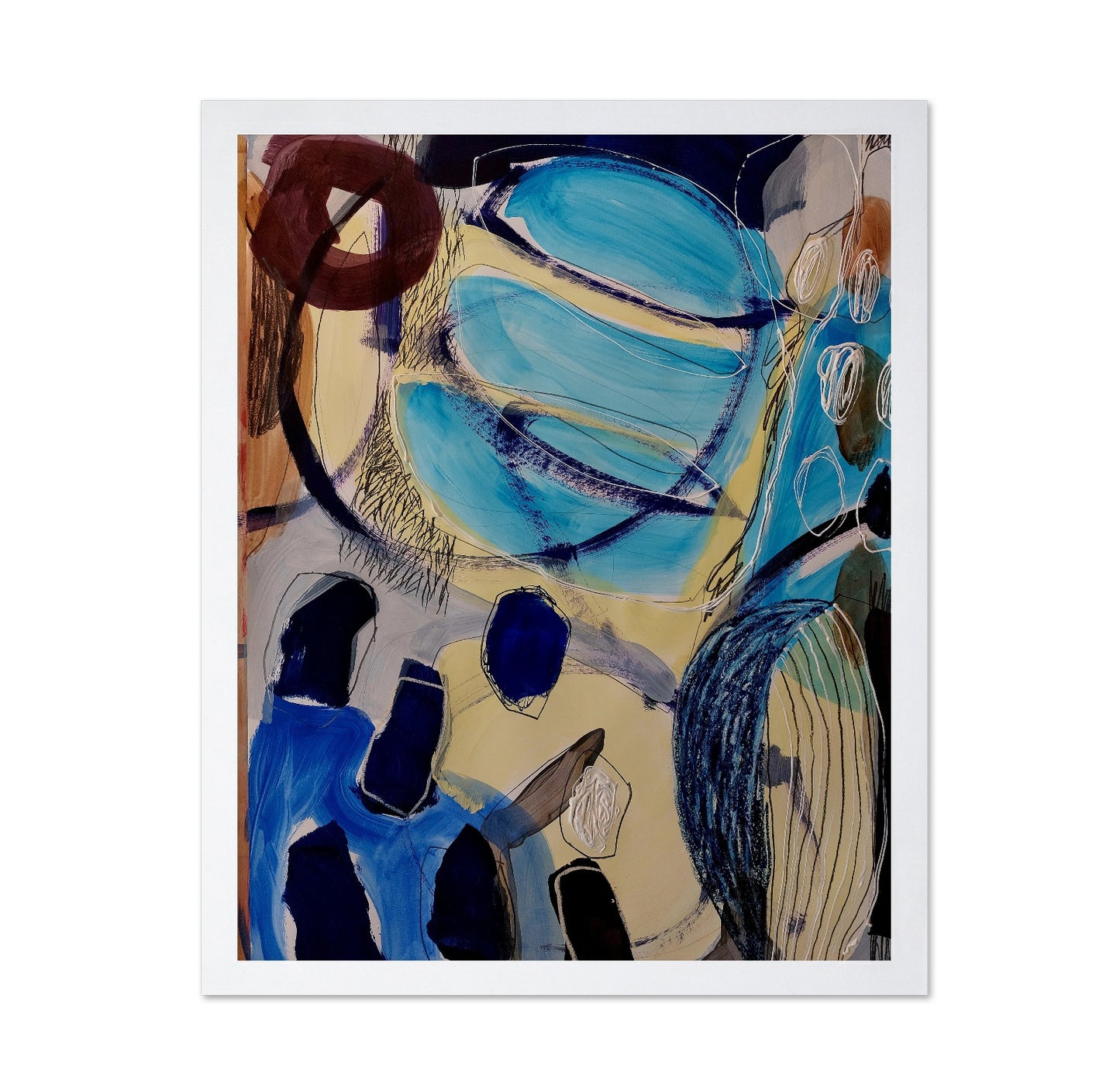 Celestial Blue Forms
