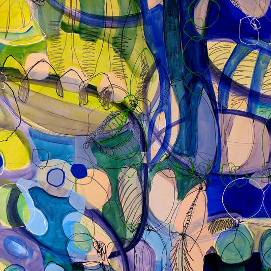 Blue Green Water Bloom