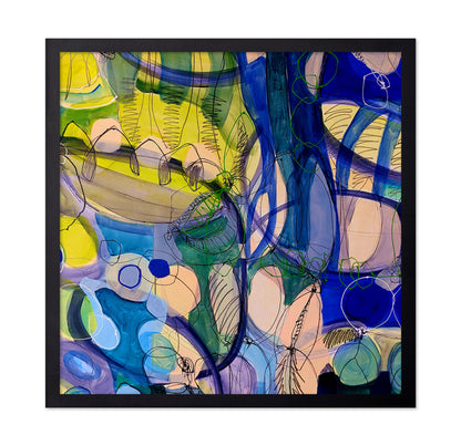 Blue Green Water Bloom