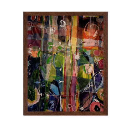 Abstract Tropical Garden