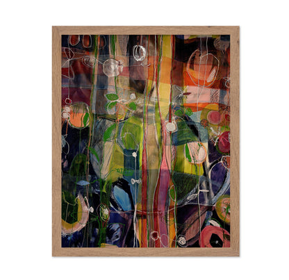 Abstract Tropical Garden