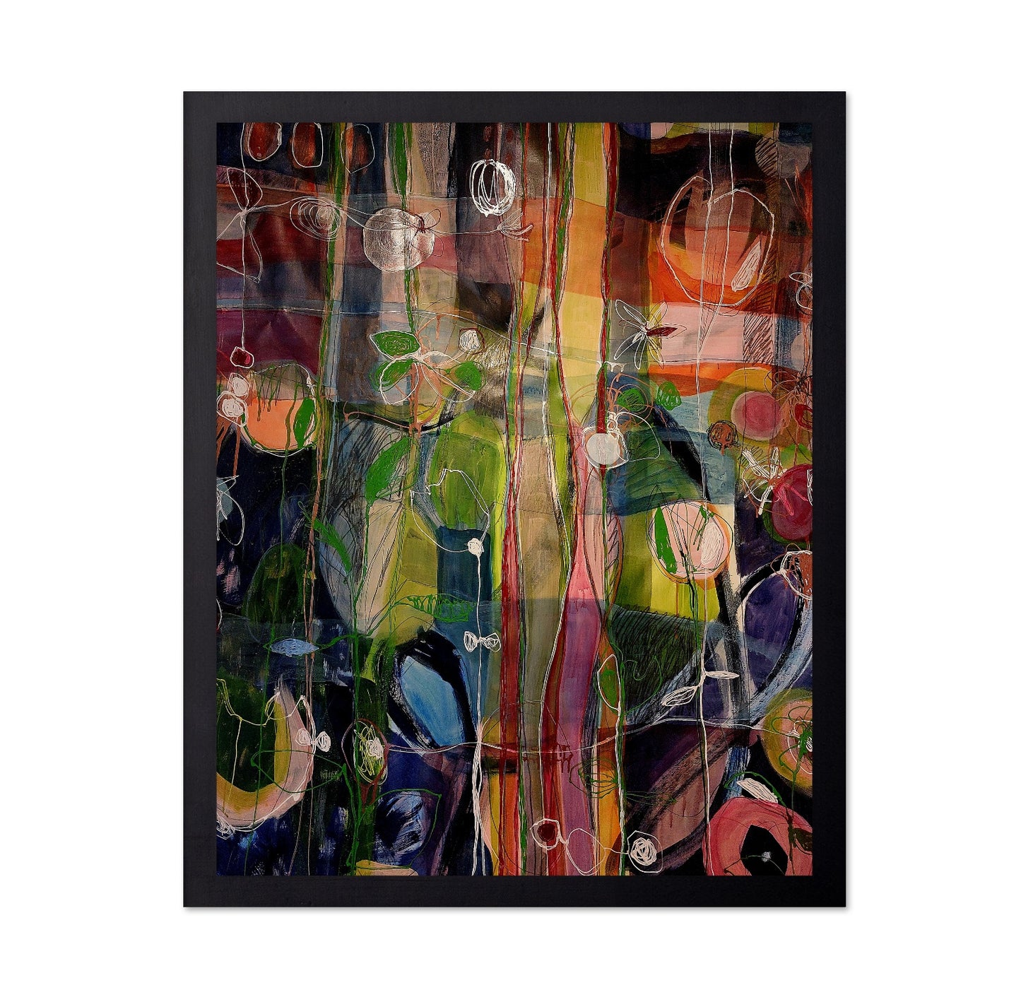 Abstract Tropical Garden