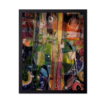 Abstract Tropical Garden