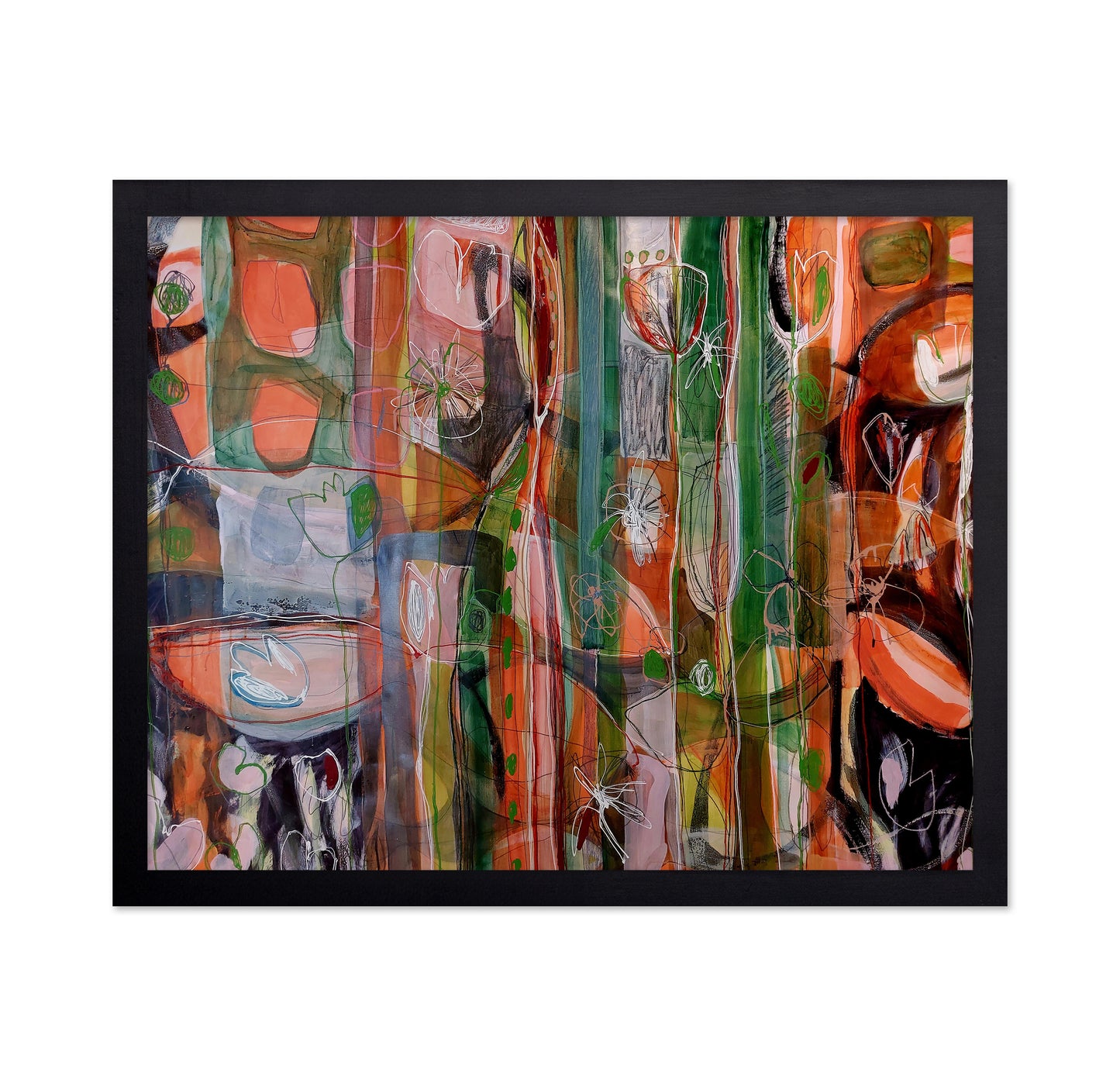 Abstract Jungle Garden