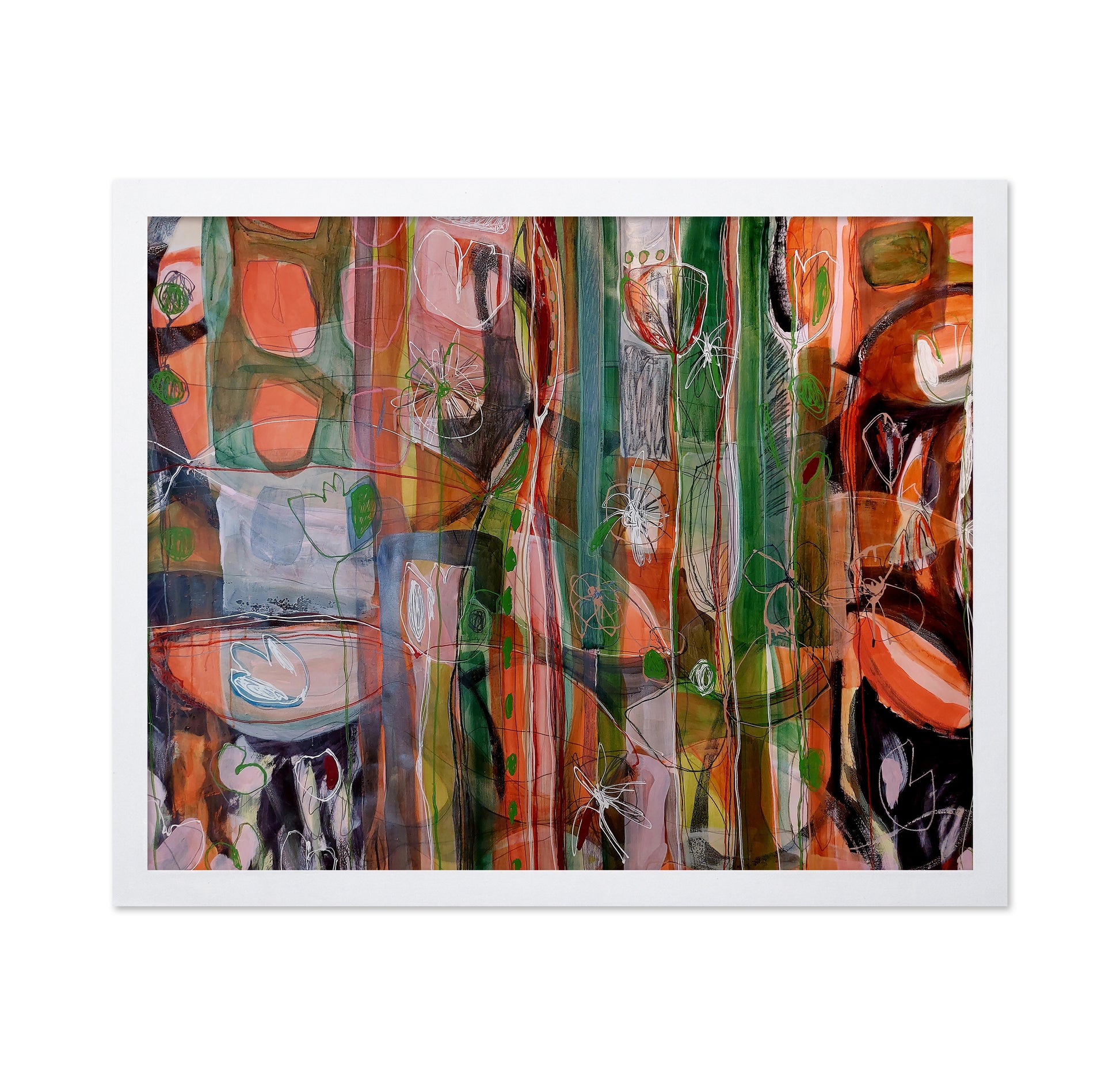Abstract Jungle Garden