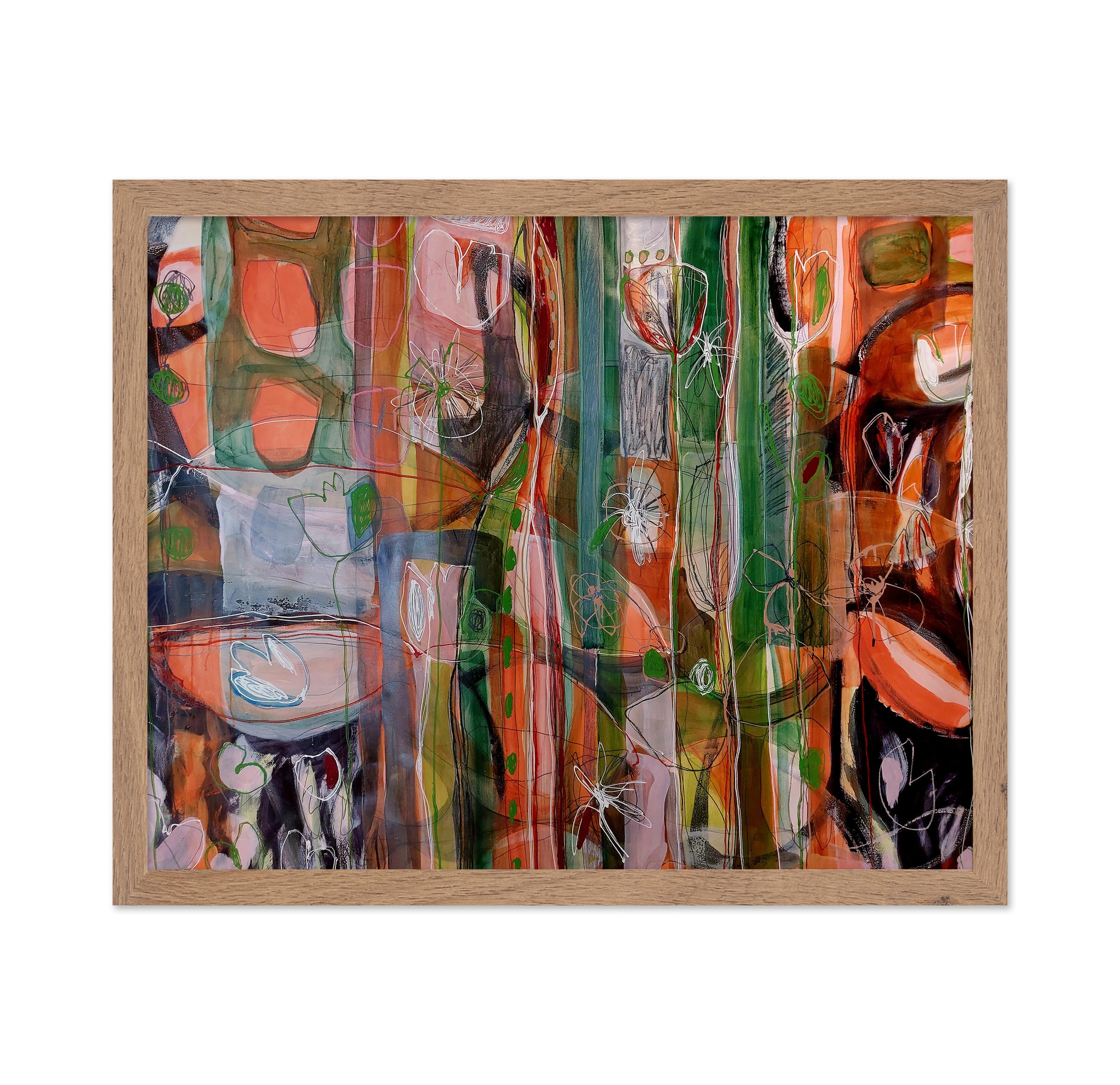 Abstract Jungle Garden