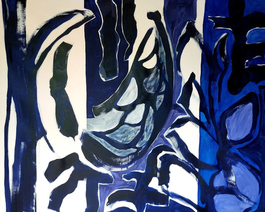 Indigo Abstract Motion
