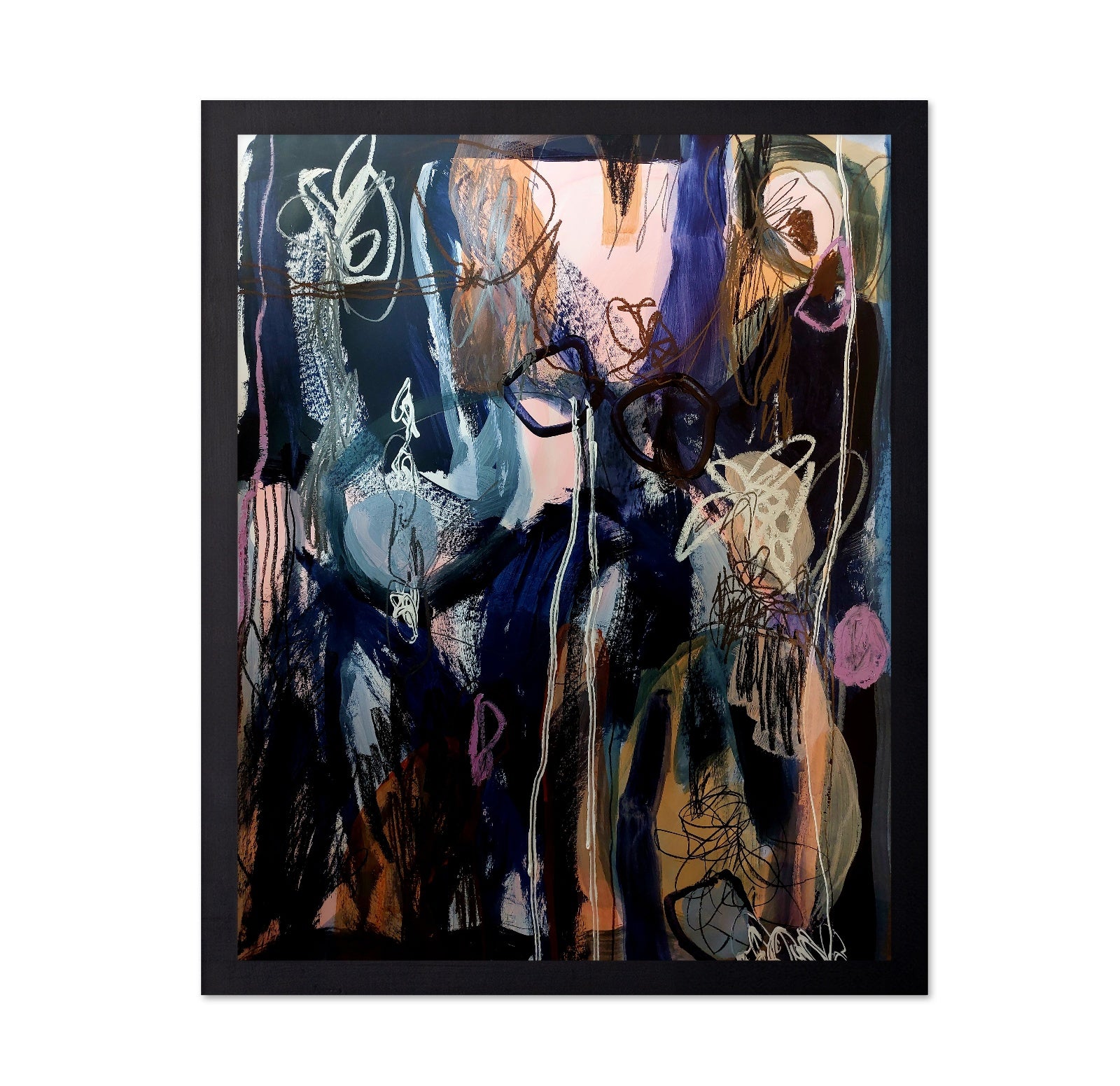 Moody Abstract Portrait No2
