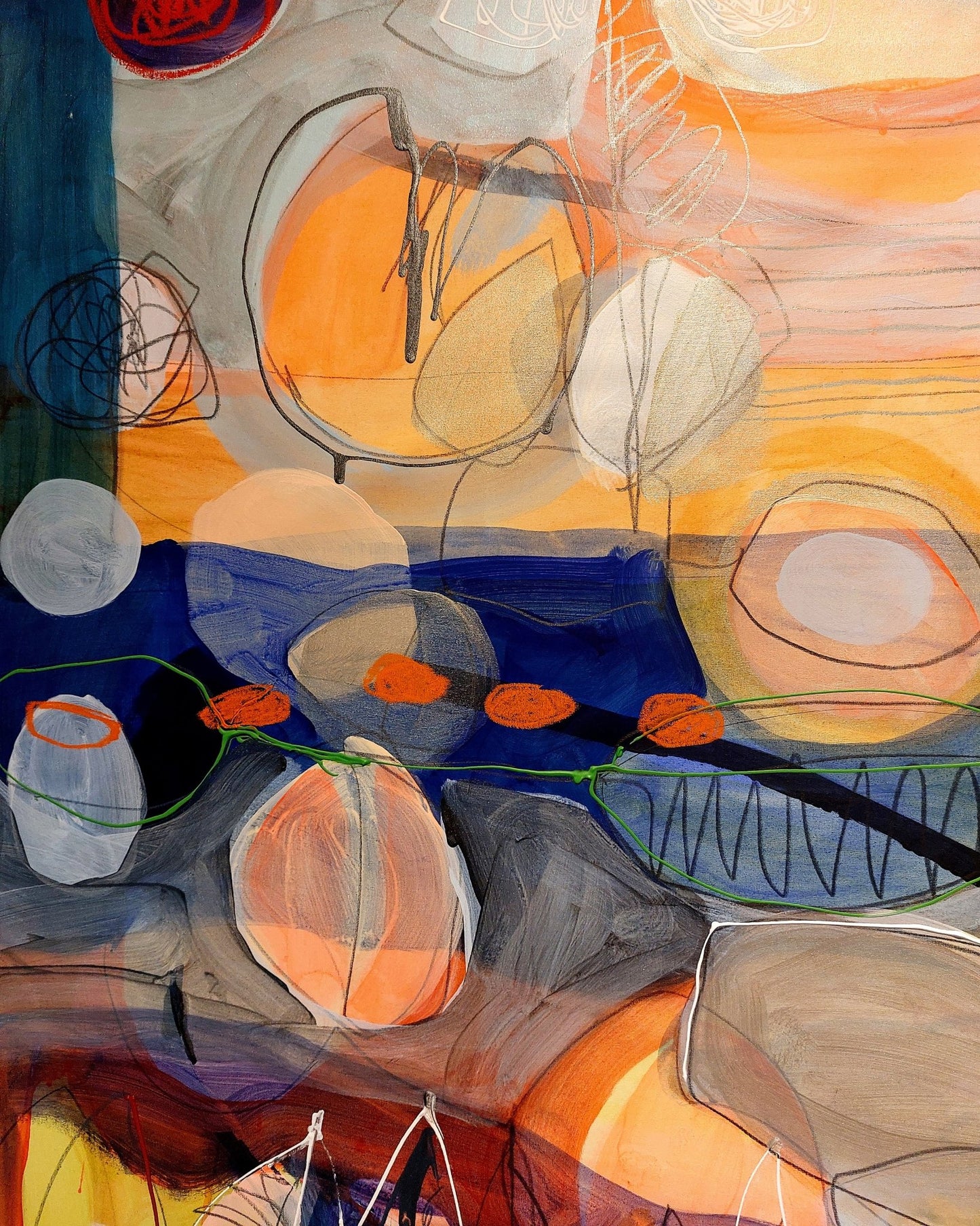 Abstract Coastal Diary
