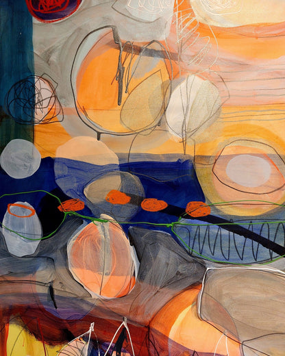 Abstract Coastal Diary