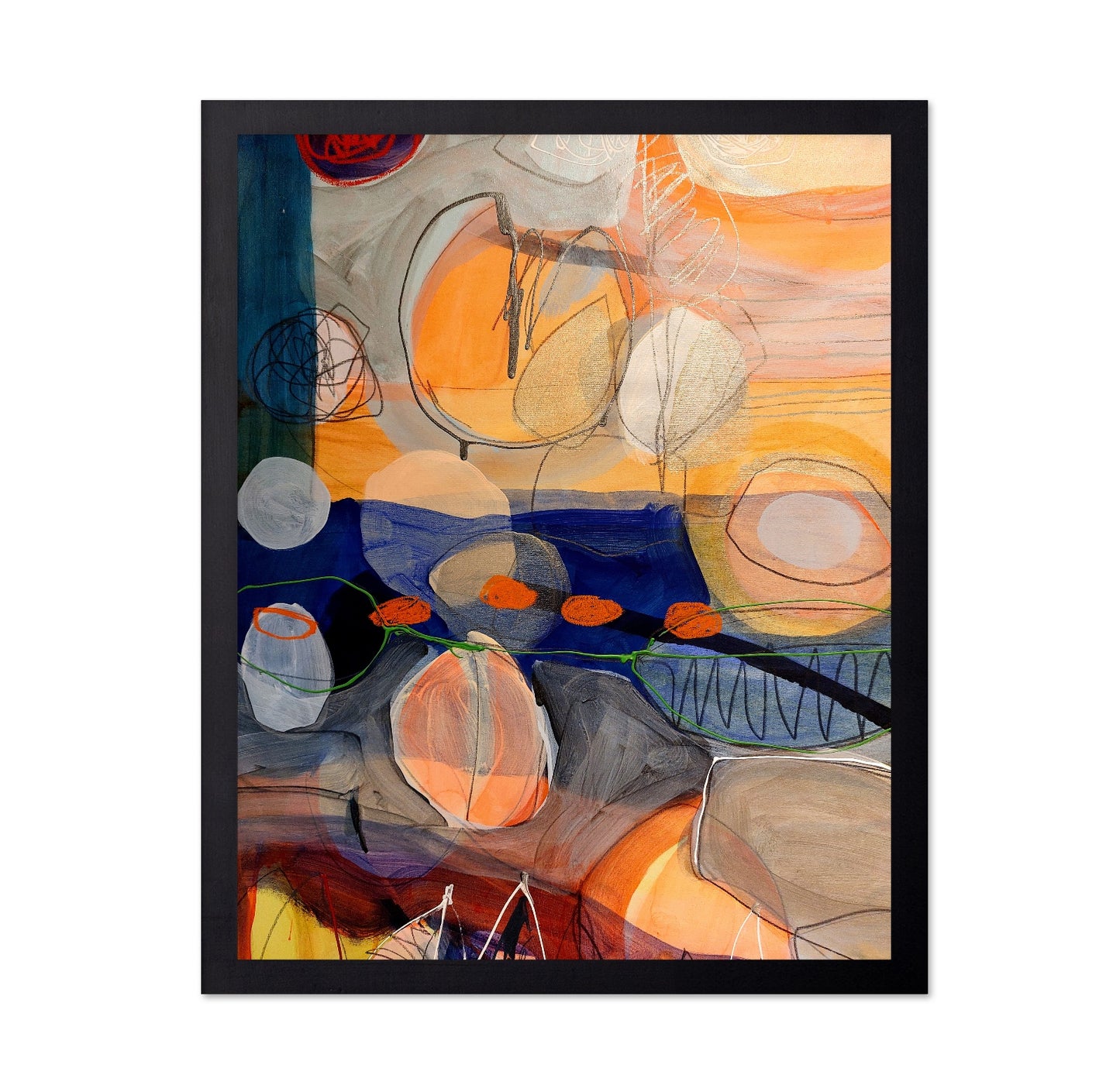 Abstract Coastal Diary