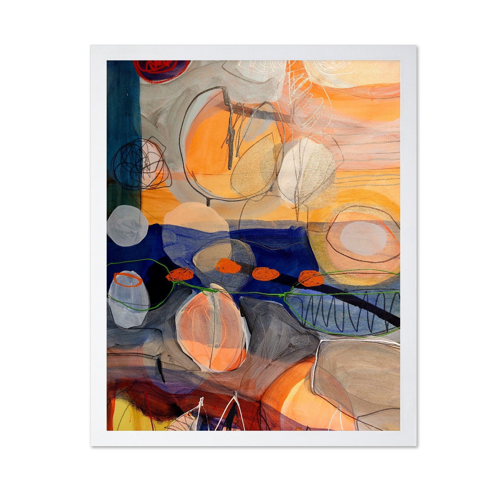 Abstract Coastal Diary