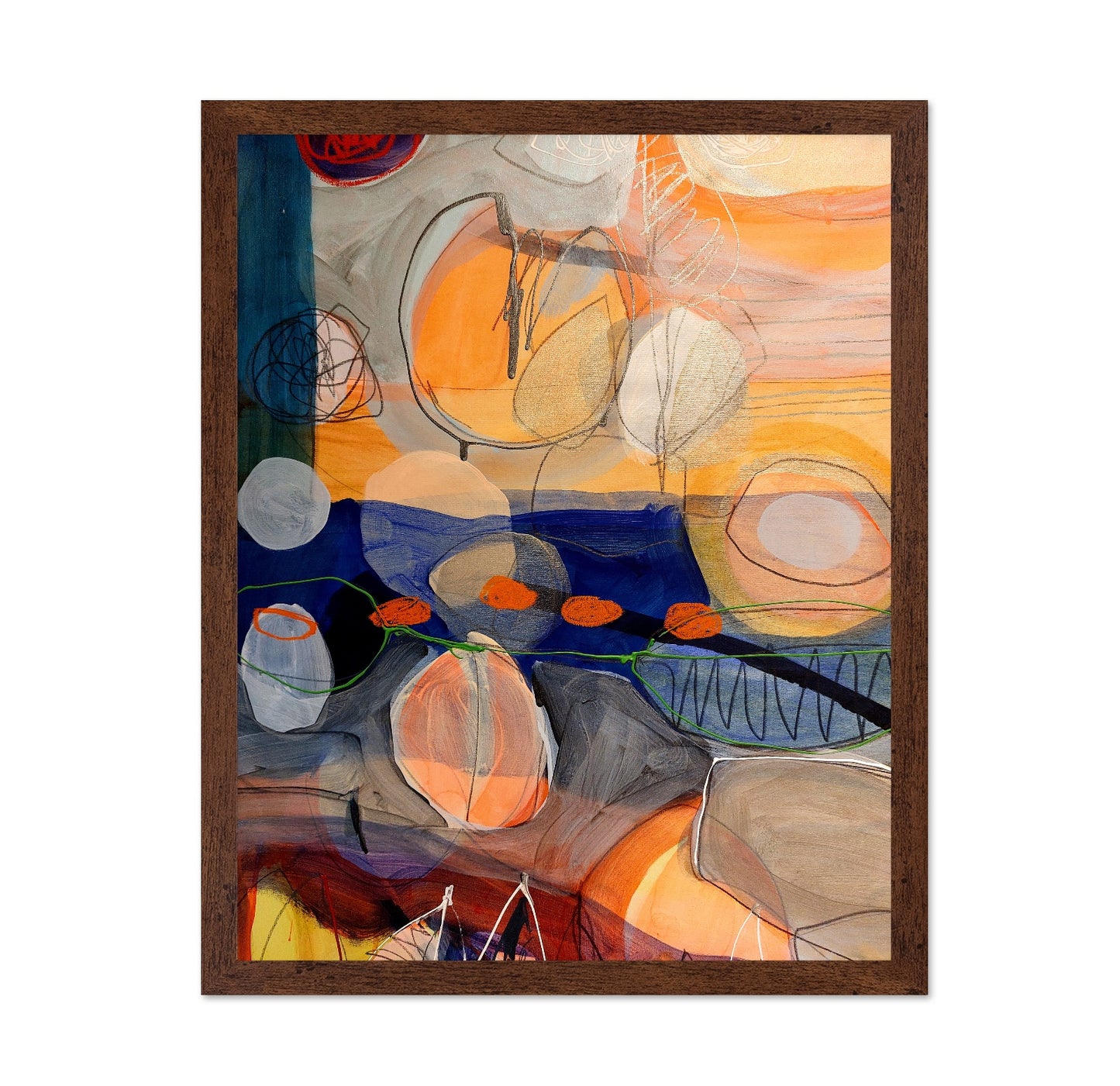 Abstract Coastal Diary