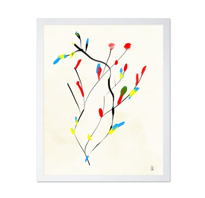 Colorful Abstract Branch