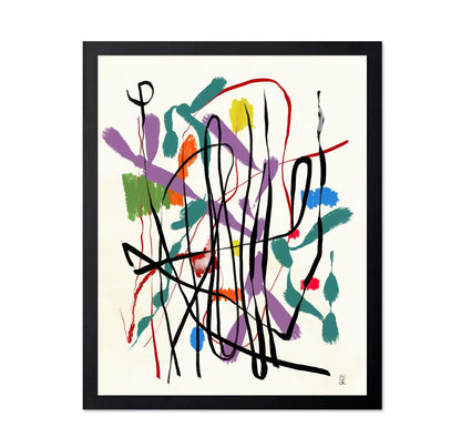 Chaotic Color Lines