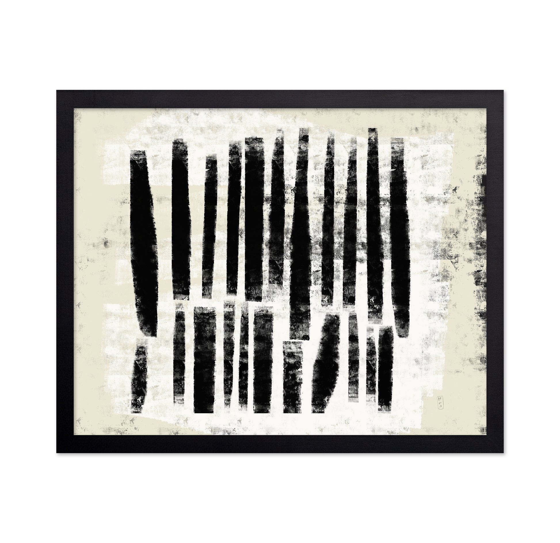Textured Vertical Bars