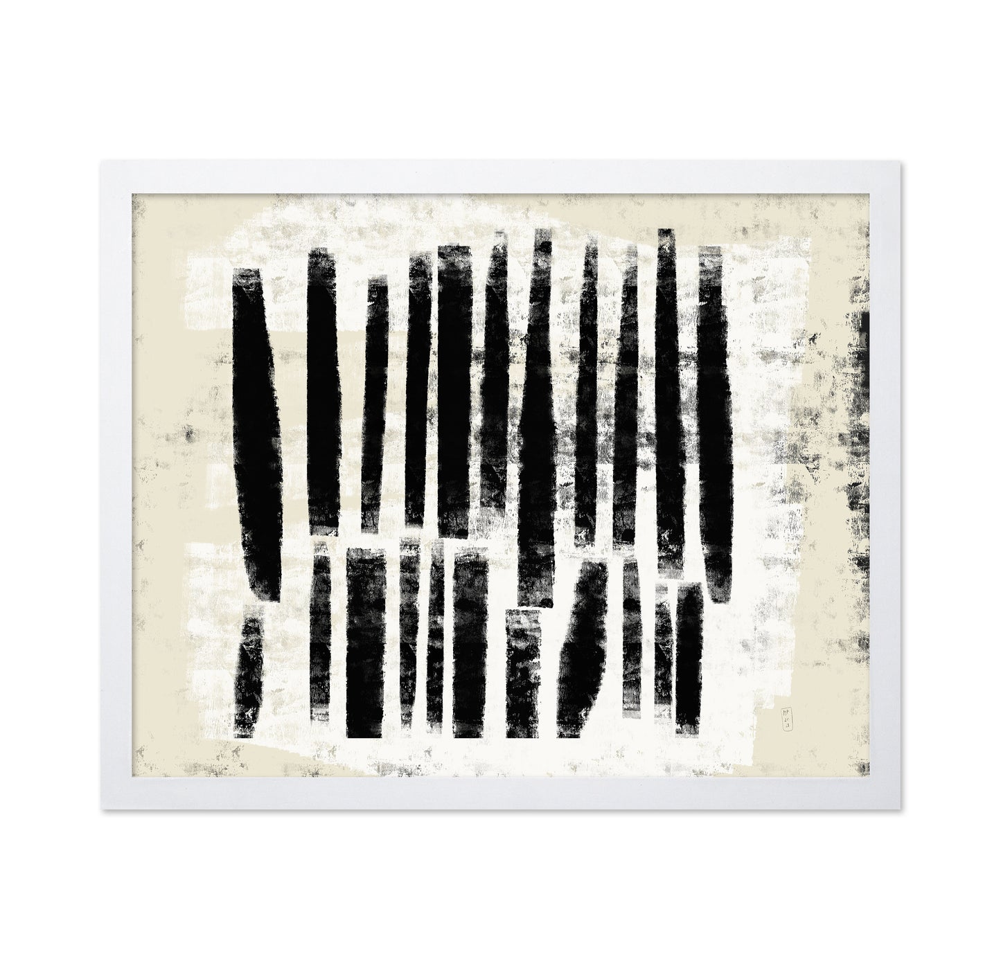 Textured Vertical Bars