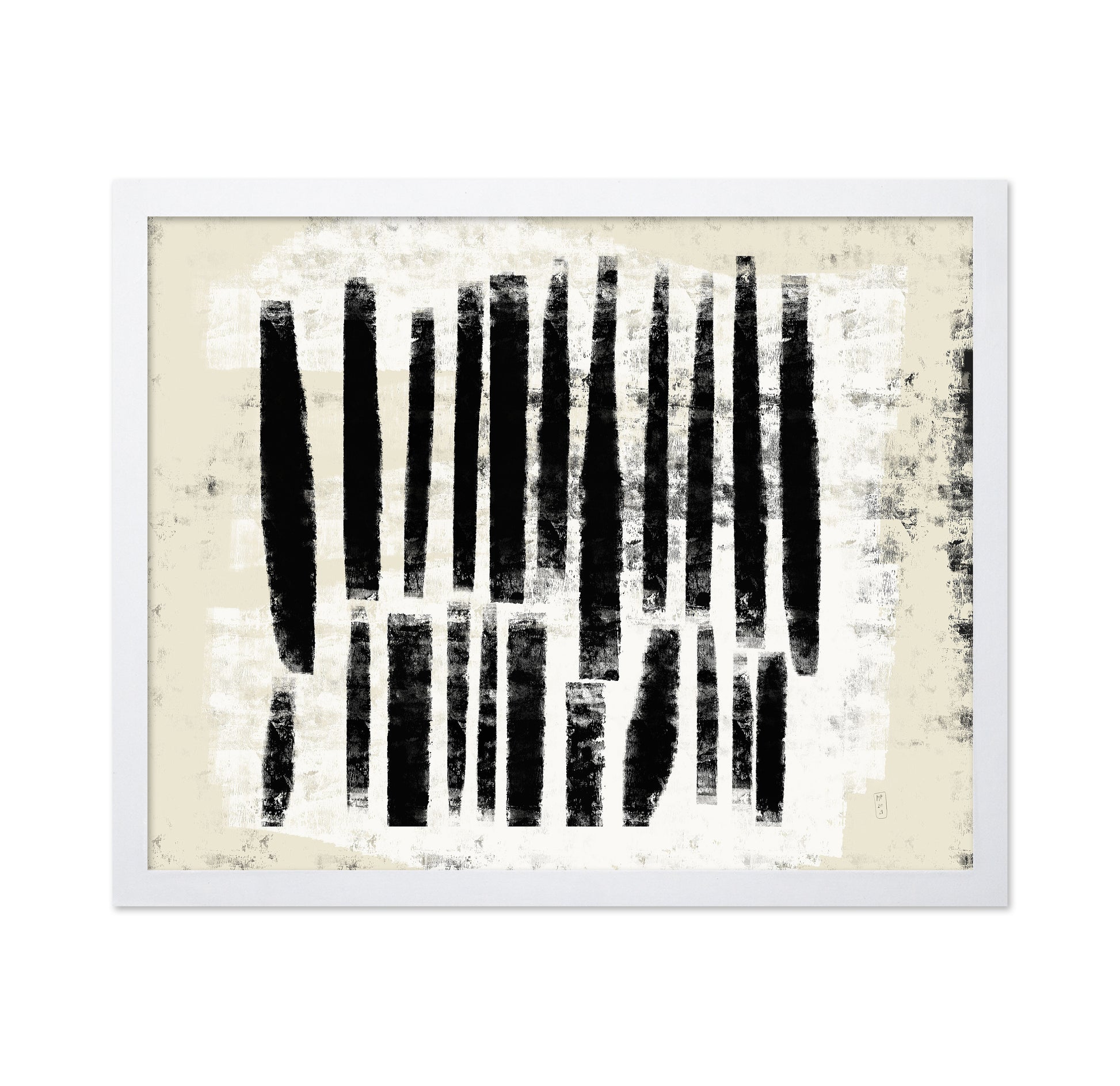 Textured Vertical Bars