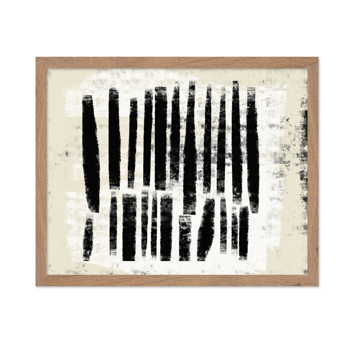 Textured Vertical Bars
