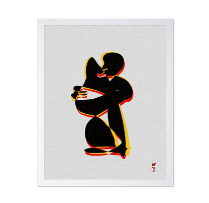 Abstract Embrace Figures