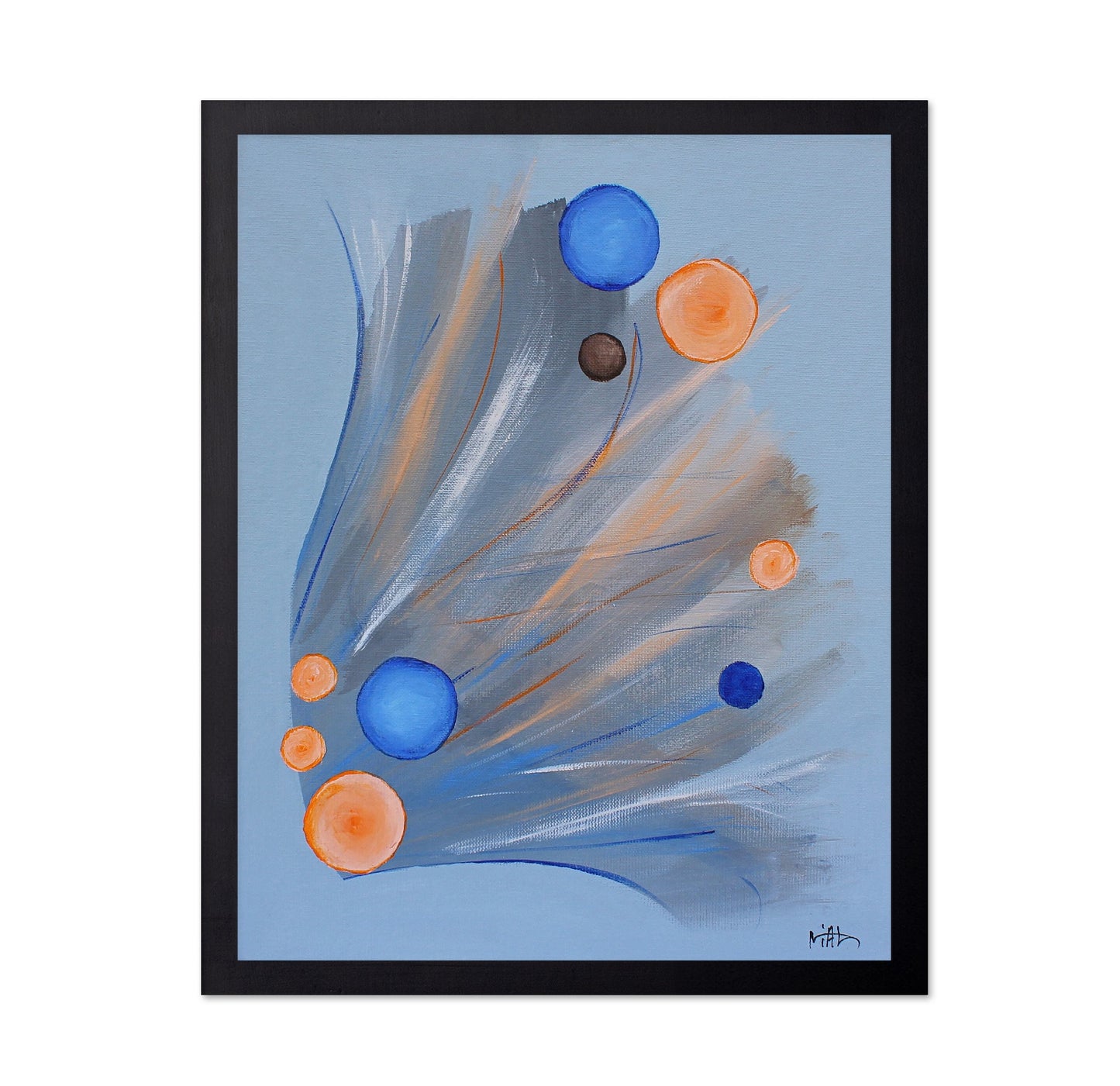 Floating Color Orbs