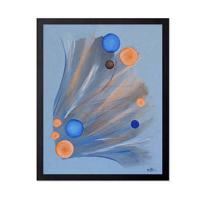 Floating Color Orbs