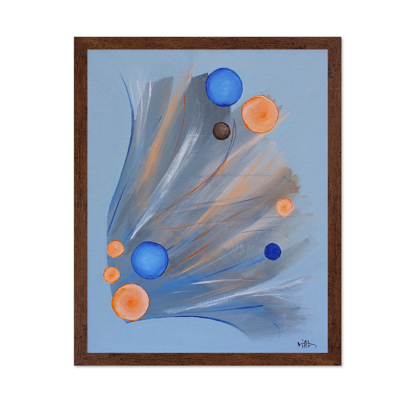Floating Color Orbs