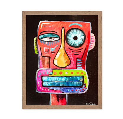 Abstract Face Selfie