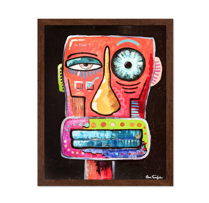 Abstract Face Selfie