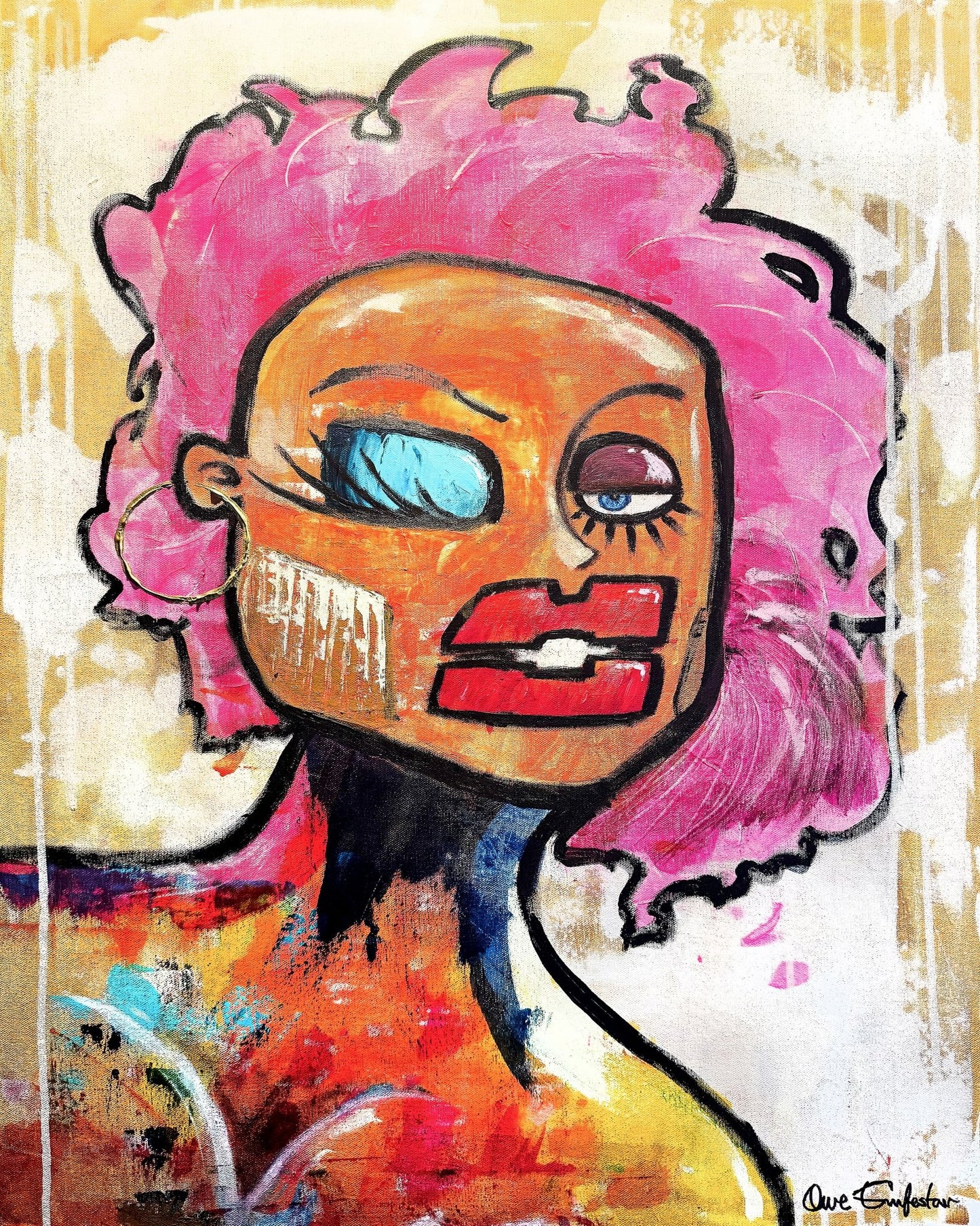 Colorful Beauty Portrait