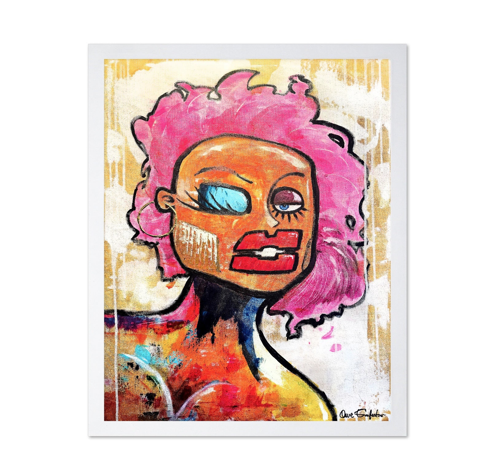 Colorful Beauty Portrait
