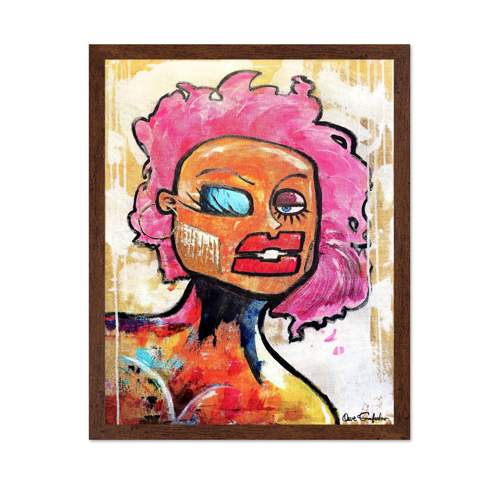 Colorful Beauty Portrait