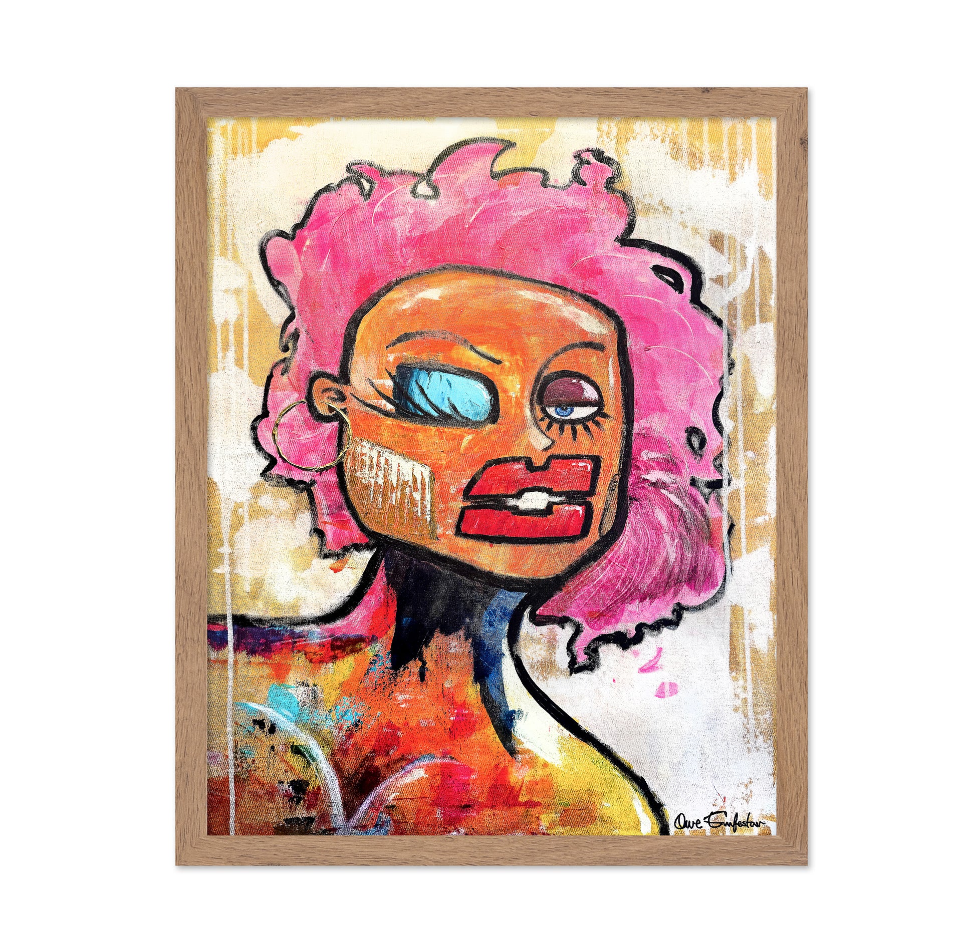 Colorful Beauty Portrait