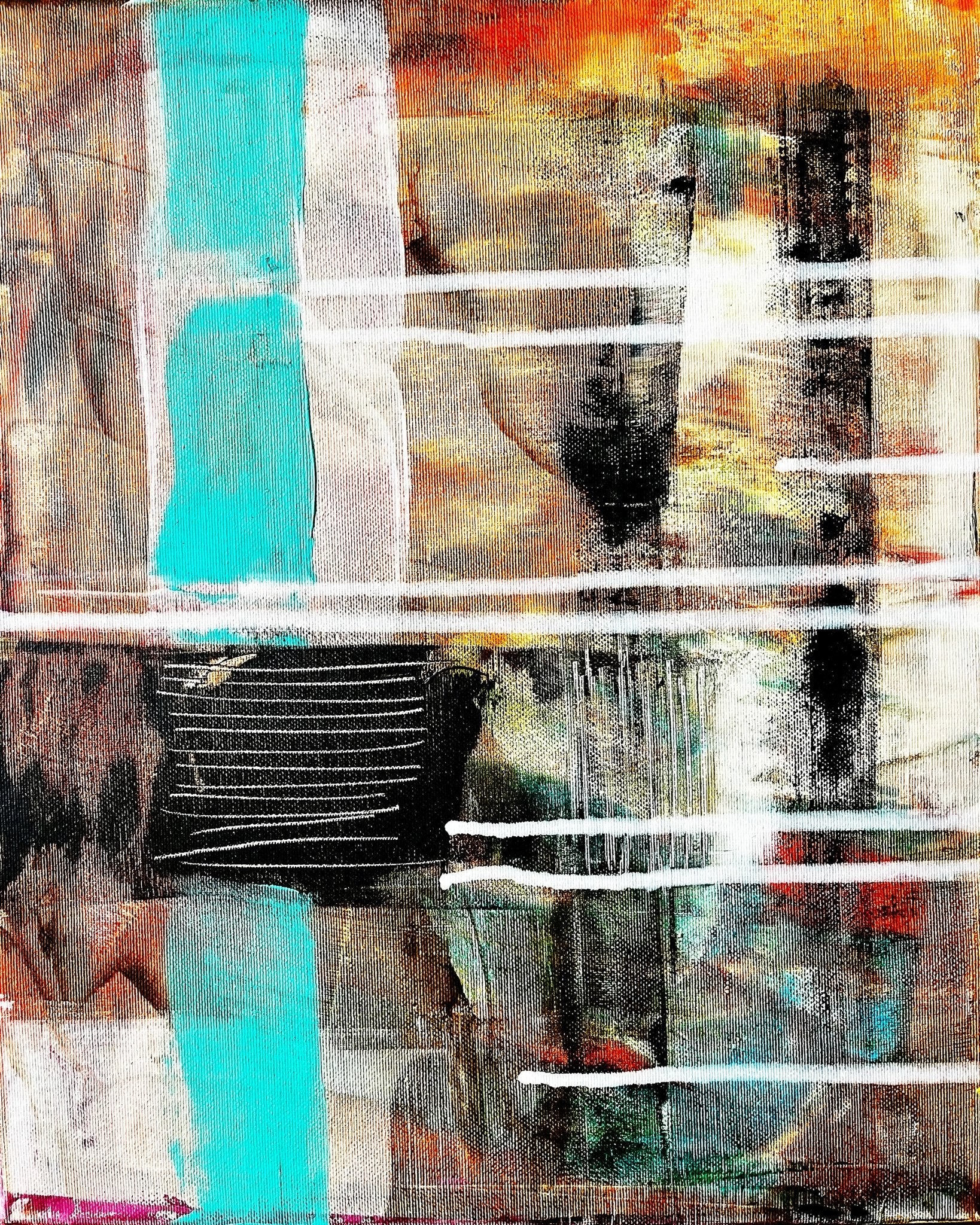 Textured Line Abstract