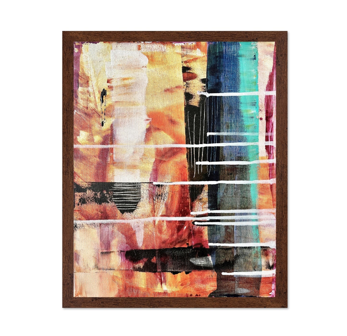 Warm Line Abstract