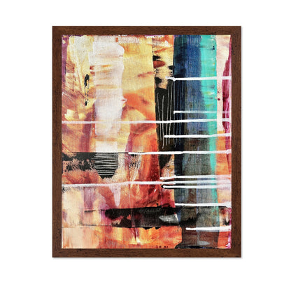 Warm Line Abstract