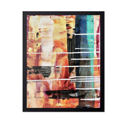 Warm Line Abstract