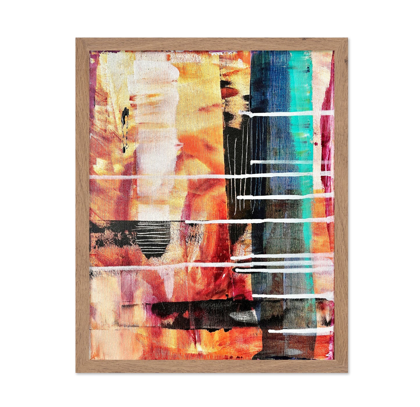 Warm Line Abstract