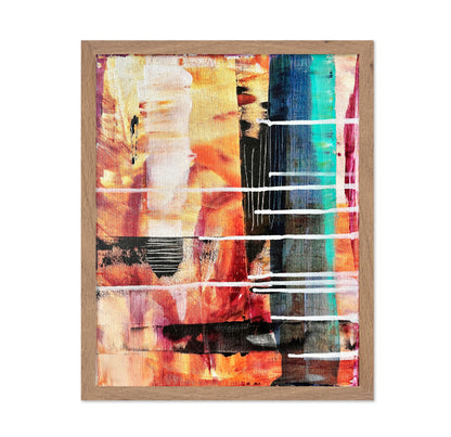 Warm Line Abstract