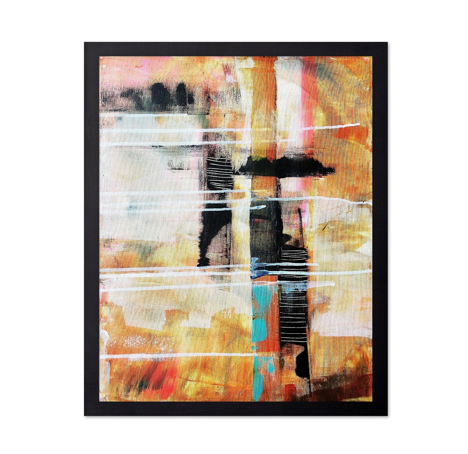 Sunset Line Abstract