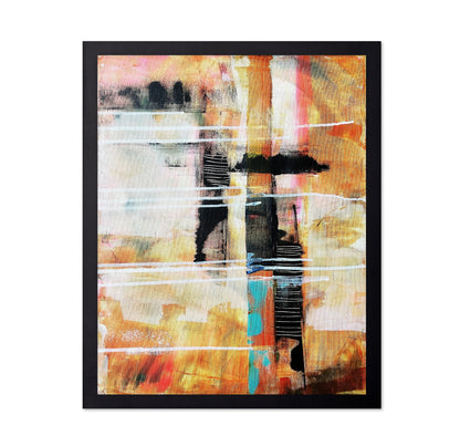 Sunset Line Abstract